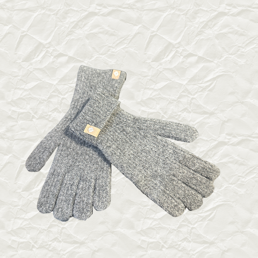 Wool-Blend Touchscreen Gloves