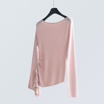 Lyocell Boat Neck Knit Top | 8 Colors