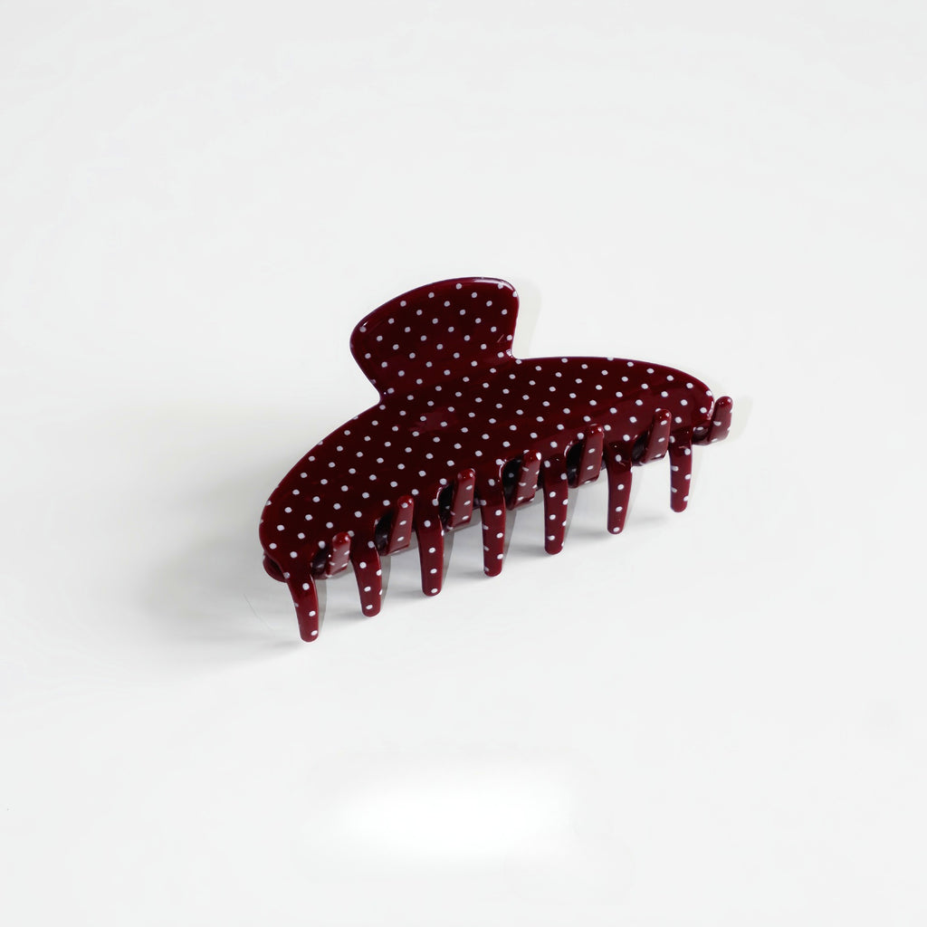 Vintage Polka Dot Hair Claw