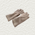 Pearl Wool Touchscreen Gloves