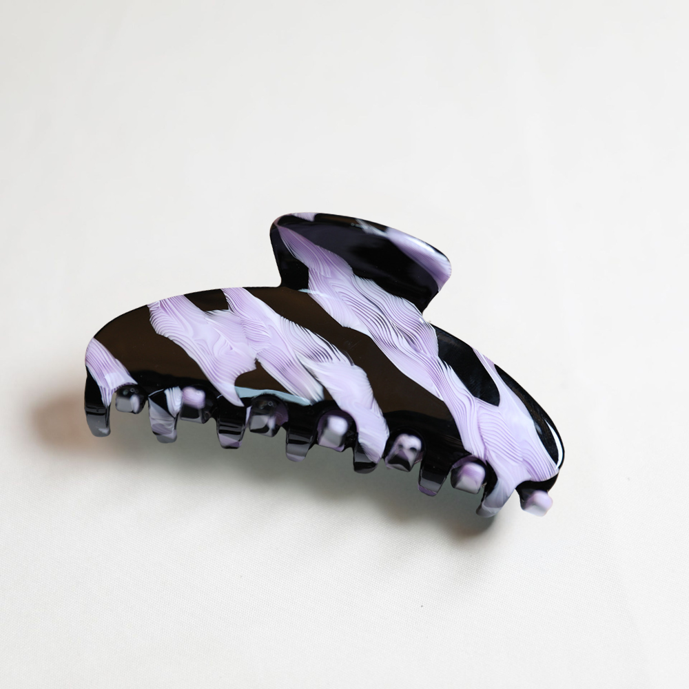 Retro Marble Hair Claw